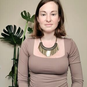 Urban Outfitters Gold Fringe Geo Etched Bib Statement Necklace